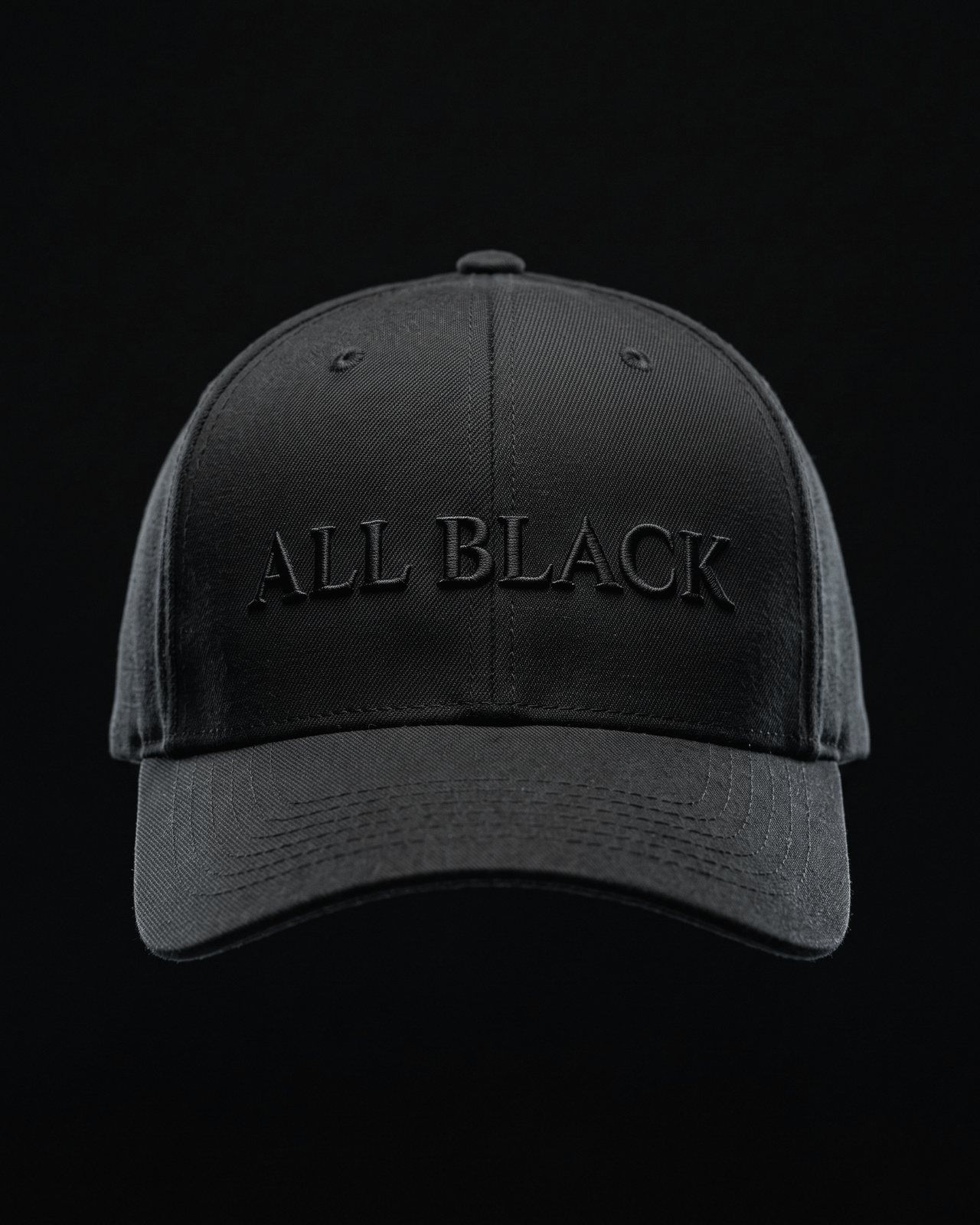 All Black Apparel The Dad Cap